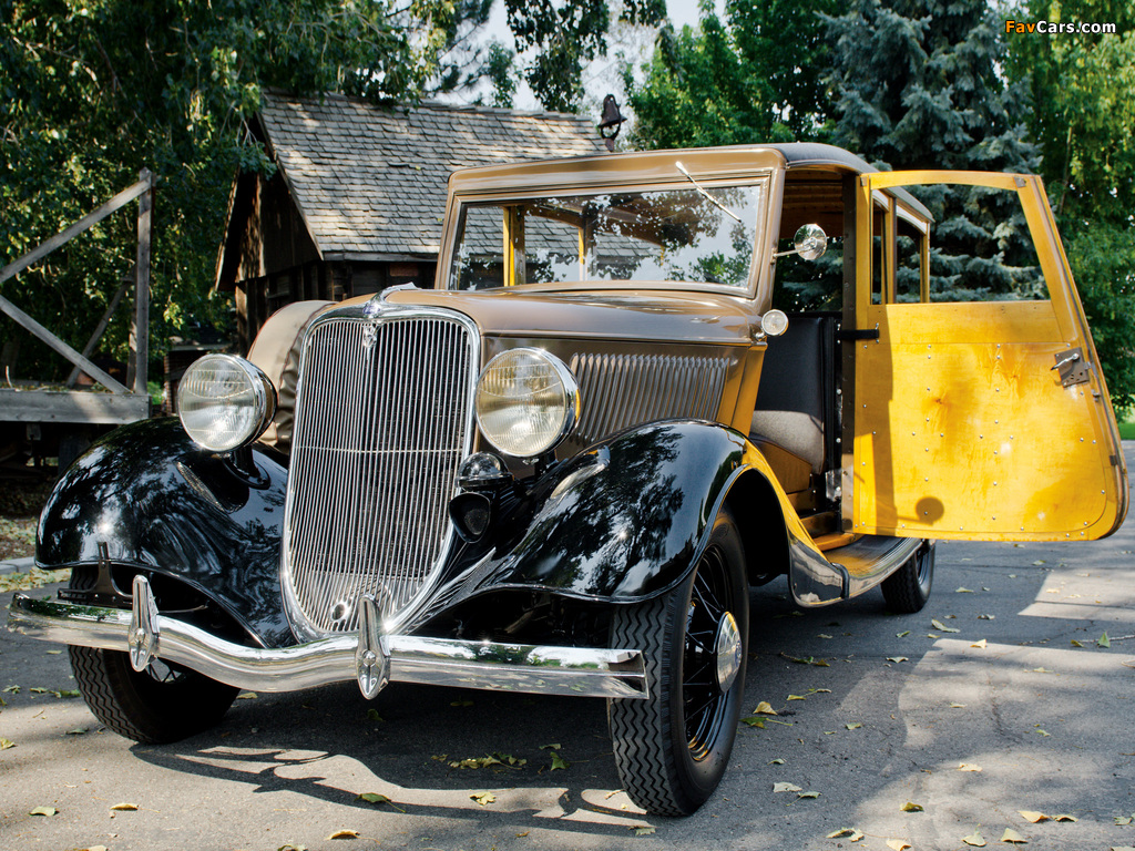 Ford V8 Station Wagon (40-860) 1934 images (1024 x 768)