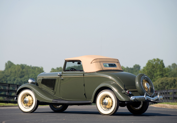 Ford V8 Deluxe Cabriolet (40-760) 1934 photos