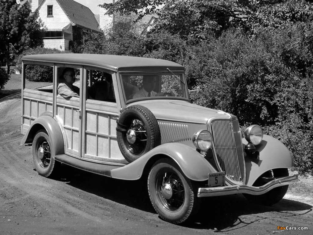 Ford V8 Station Wagon (40-860) 1934 photos (1024 x 768)