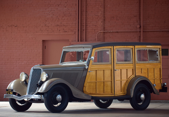 Ford V8 Station Wagon (40-860) 1934 pictures