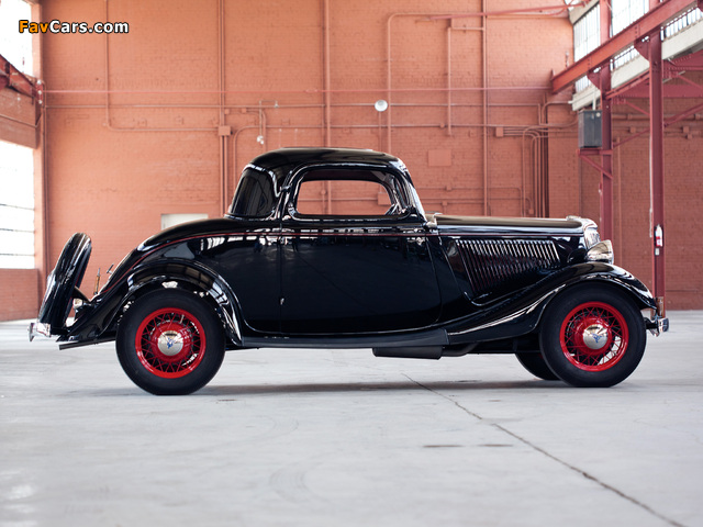 Ford V8 3-window Coupe (40-720) 1934 wallpapers (640 x 480)
