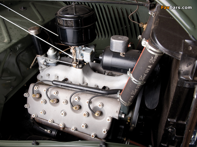 Ford V8 Deluxe Cabriolet (40-760) 1934 wallpapers (640 x 480)