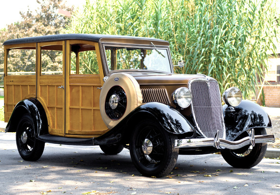 Ford V8 Station Wagon (40-860) 1934 wallpapers