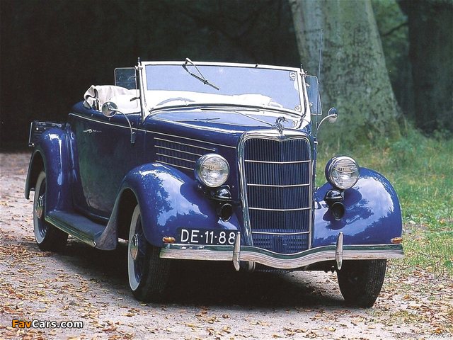 Ford V8 Roadster (48-710) 1935 photos (640 x 480)