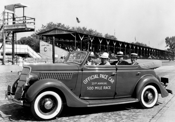 Ford V8 Convertible Sedan Indy 500 Pace Car (48-740) 1935 wallpapers