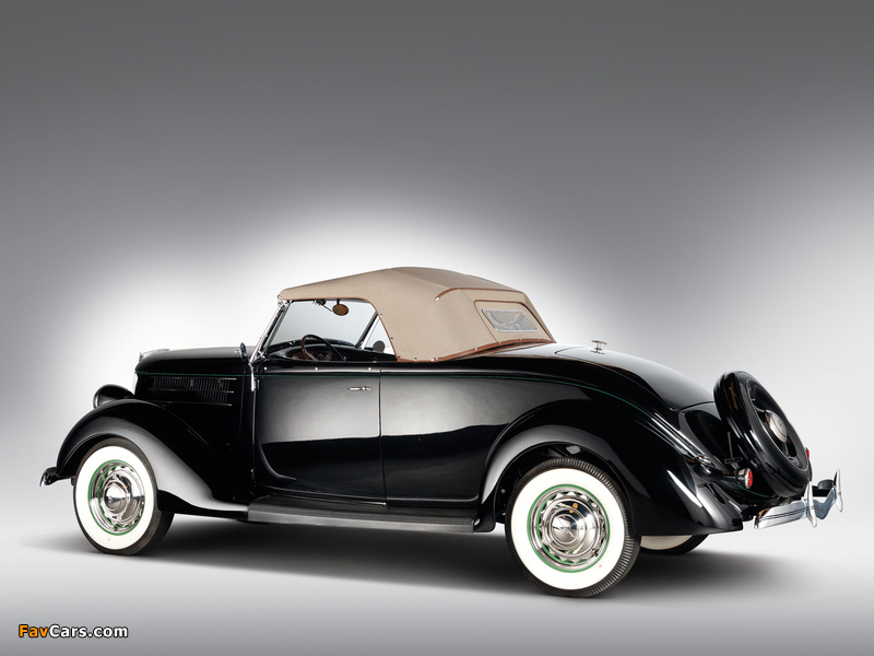 Ford V8 Deluxe Roadster (68-710) 1936 wallpapers (800 x 600)