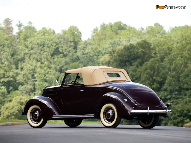 Ford V8 Deluxe Convertible (78-760) 1937 images (640 x 480)