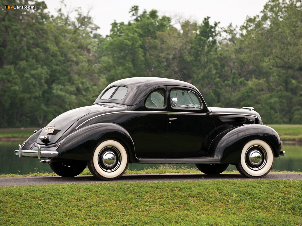 Ford V8 Deluxe 5-window Coupe (81A-770V) 1938 wallpapers (1024 x 768)