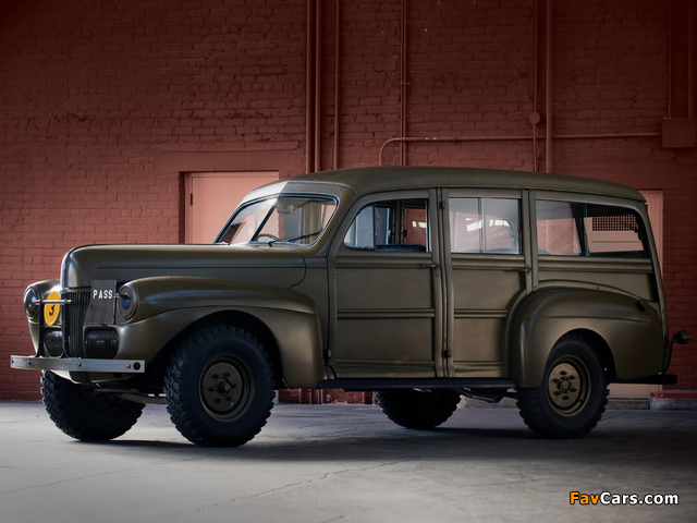 Ford V8 C11 ADF Staff Car (11A-79) 1941 pictures (640 x 480)