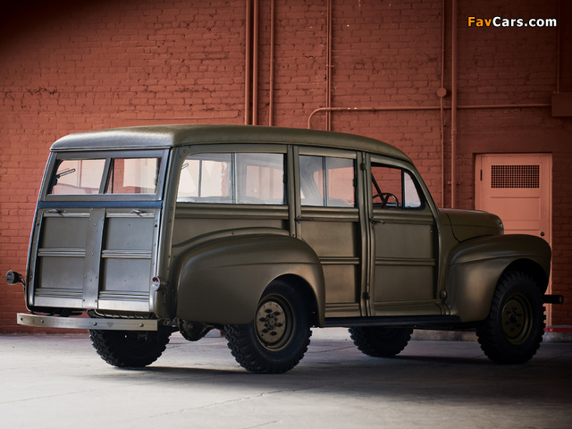 Ford V8 C11 ADF Staff Car (11A-79) 1941 wallpapers (640 x 480)