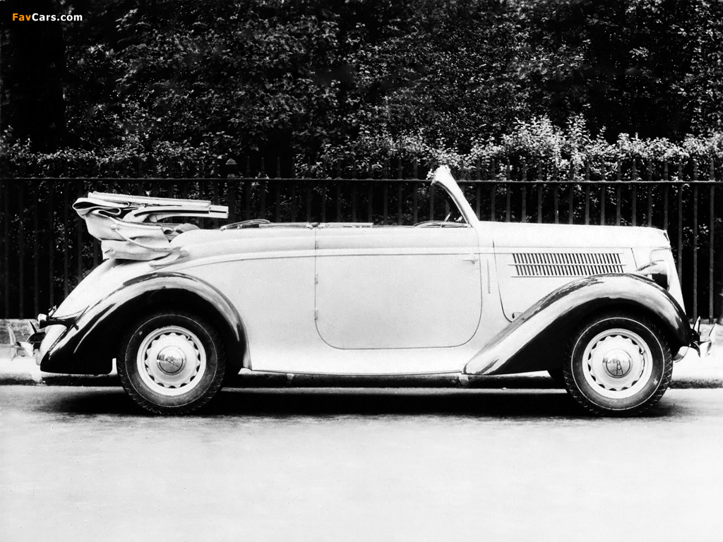 Images of Ford V8 Kellner Drophead Coupe UK-spec by Dagenham Motors 1936 (1024 x 768)