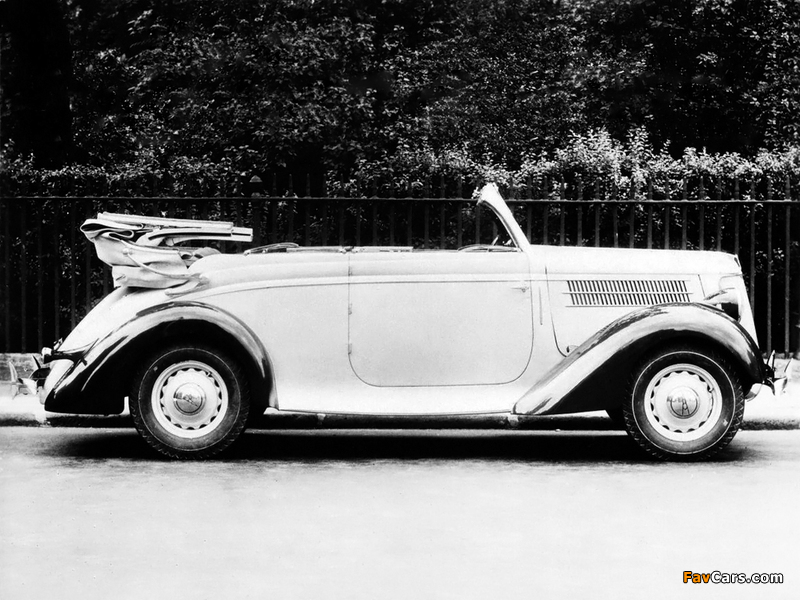 Images of Ford V8 Kellner Drophead Coupe UK-spec by Dagenham Motors 1936 (800 x 600)