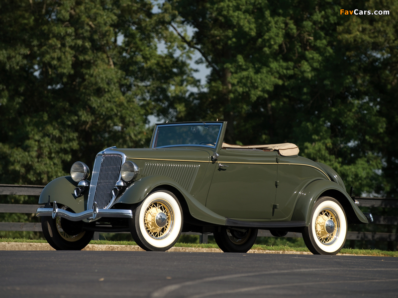 Photos of Ford V8 Deluxe Cabriolet (40-760) 1934 (800 x 600)
