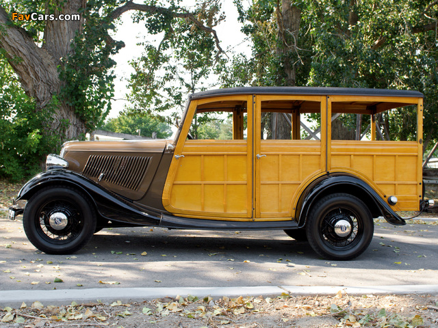 Photos of Ford V8 Station Wagon (40-860) 1934 (640 x 480)