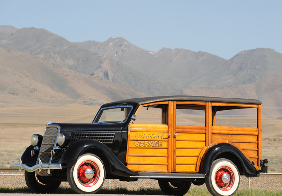 Photos of Ford V8 Deluxe Station Wagon (48-790) 1935