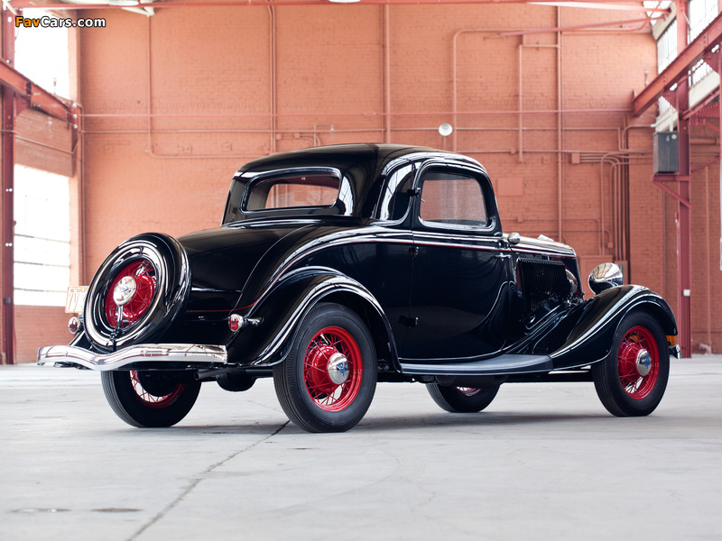 Pictures of Ford V8 3-window Coupe (40-720) 1934 (800 x 600)
