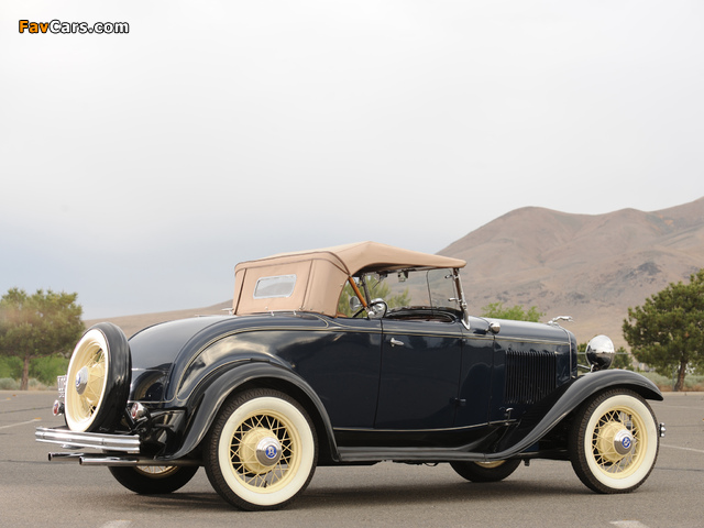 Ford V8 Roadster (18-40) 1932 wallpapers (640 x 480)