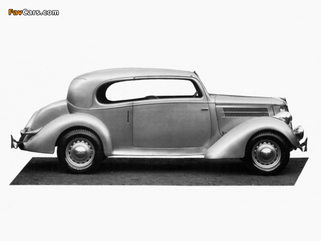 Ford V8 Special Vogue Coupe UK-spec by Dagenham Motors 1936 wallpapers (640 x 480)