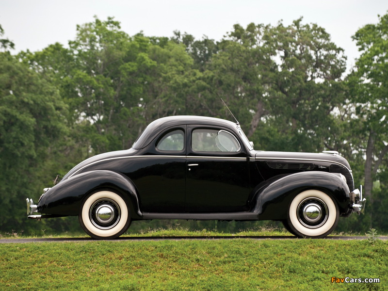 Ford V8 Deluxe 5-window Coupe (81A-770V) 1938 wallpapers (800 x 600)