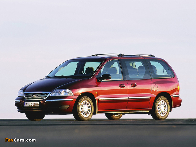 Ford Windstar EU-spec 2001–03 wallpapers (640 x 480)