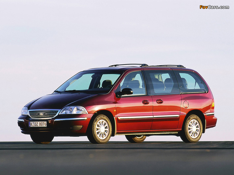 Ford Windstar EU-spec 2001–03 wallpapers (800 x 600)