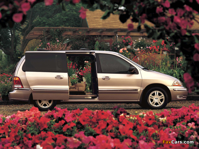 Ford Windstar SE 2001–03 wallpapers (640 x 480)