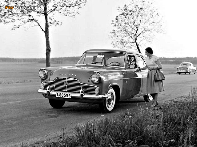 Ford Zephyr Saloon (206E) 1956–62 photos (640 x 480)