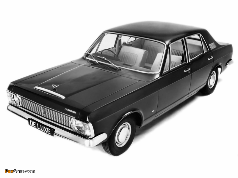 Ford Zephyr 6 De Luxe Saloon (3008E) 1970–72 images (800 x 600)