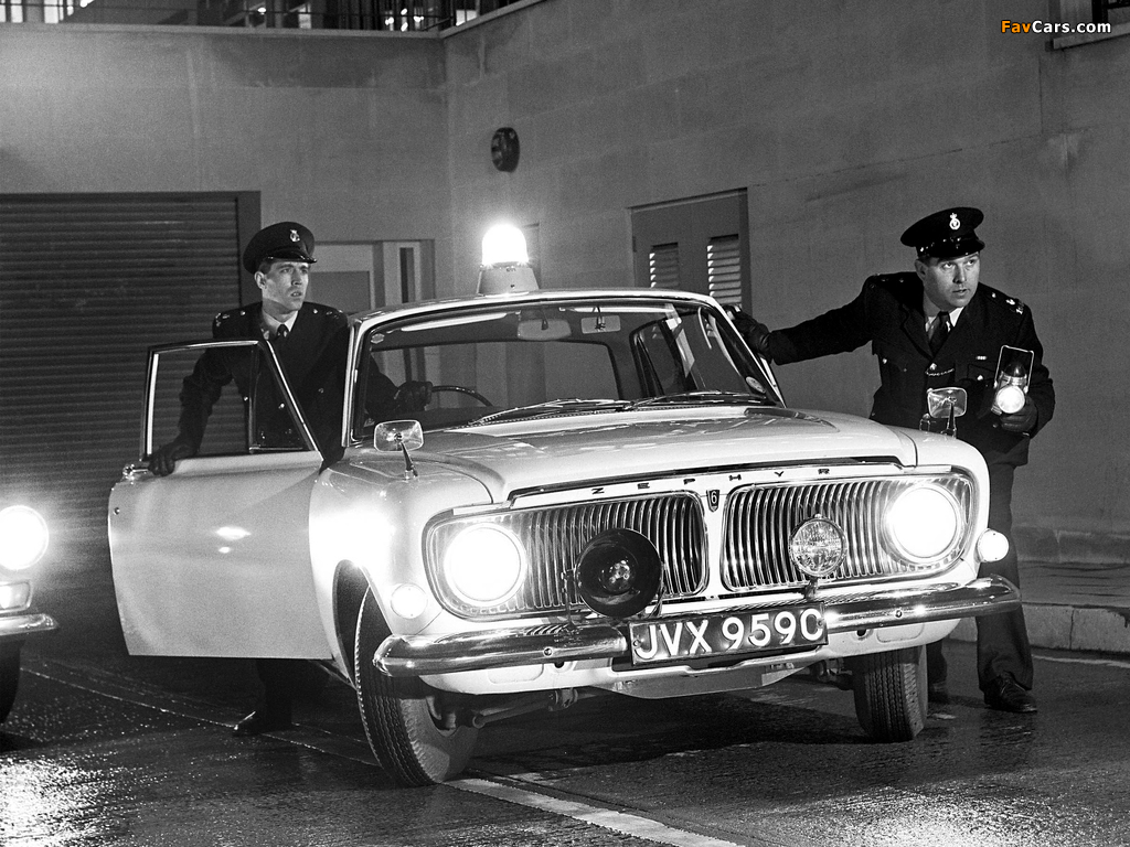 Images of Ford Zephyr 6 Saloon Police (213E) 1962–66 (1024 x 768)