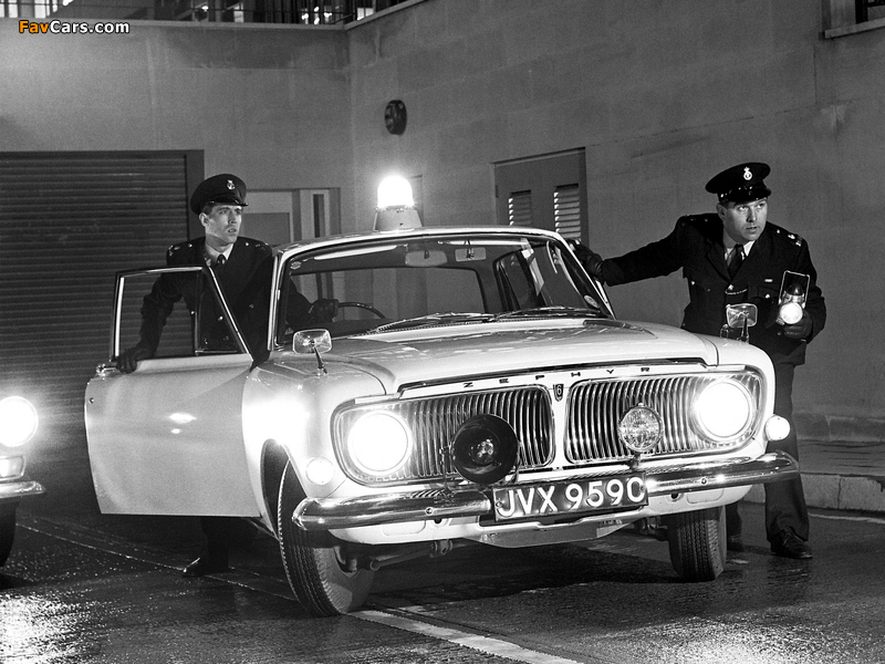 Images of Ford Zephyr 6 Saloon Police (213E) 1962–66 (800 x 600)