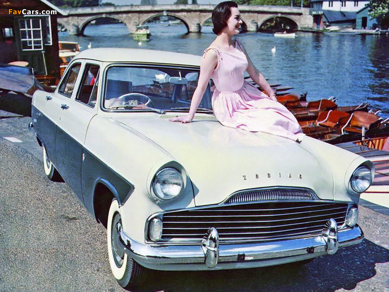 Ford Zodiac Saloon (206E) 1956–62 photos (800 x 600)