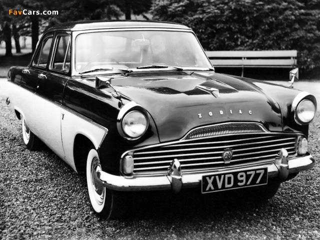 Ford Zodiac Saloon (206E) 1956–62 pictures (640 x 480)
