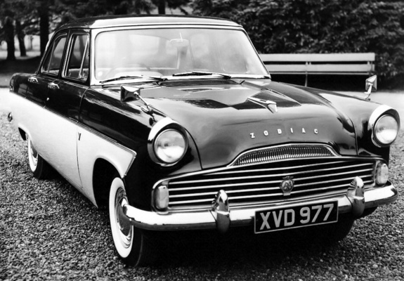 Ford Zodiac Saloon (206E) 1956–62 pictures