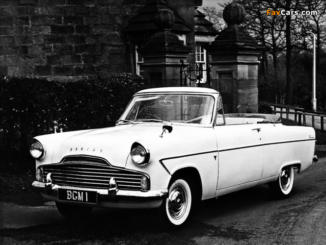 Pictures of Ford Zodiac Convertible (II) 1956–62 (640 x 480)