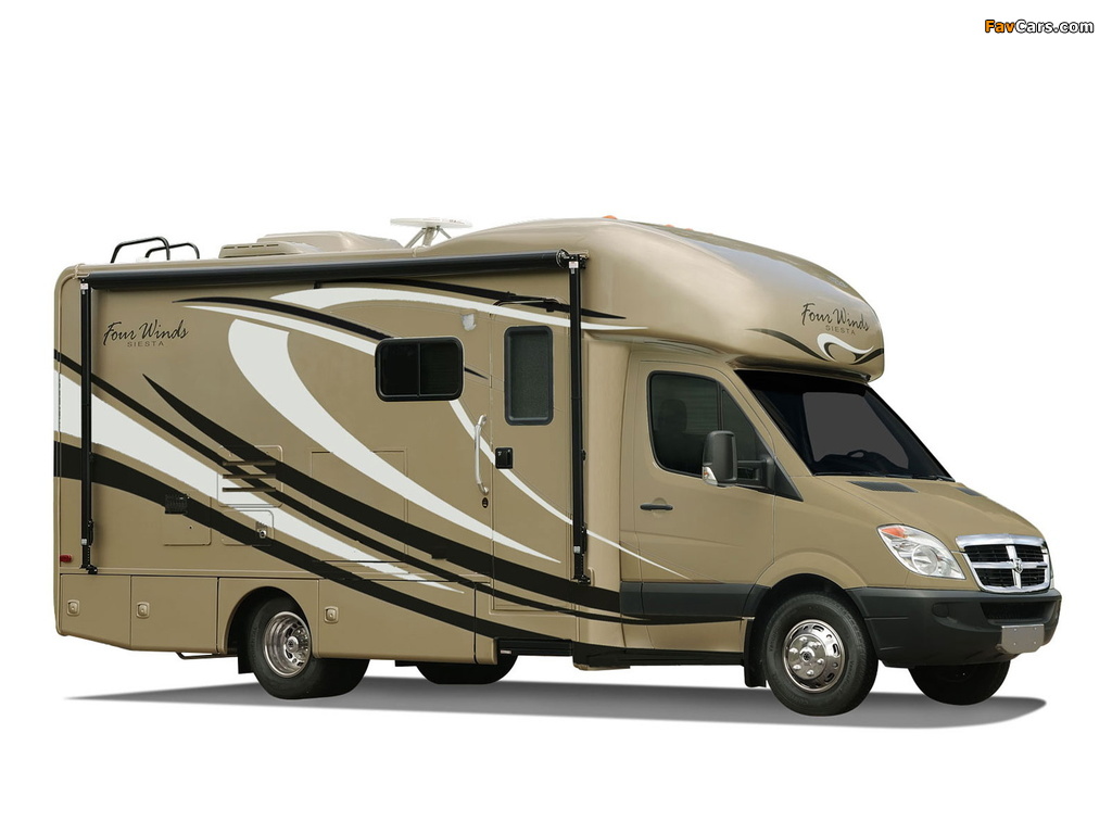 Four Winds Siesta Semi-Integrated based on Dodge Sprinter 2011–. photos (1024 x 768)