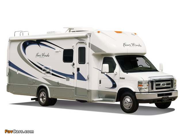 Four Winds Siesta Semi-Integrated based on Ford E-450 2011 wallpapers (640 x 480)
