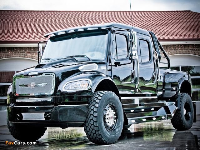 STRUT Freightliner Business Class M2 Sportchassis Grille Collection 2004 wallpapers (640 x 480)