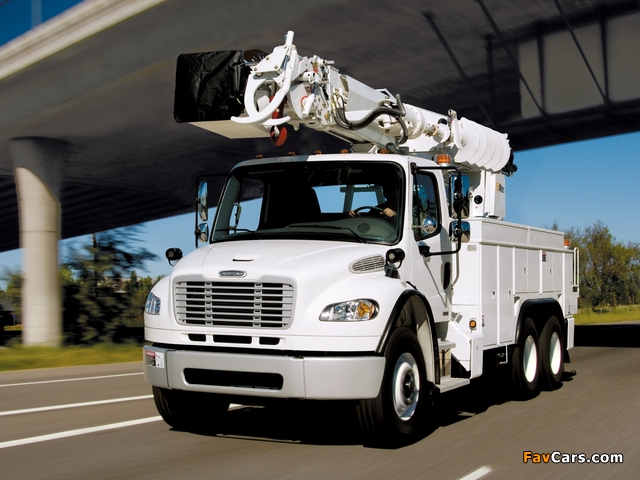 Images of Freightliner Business Class M2 6x4 Crane 2002 (640 x 480)