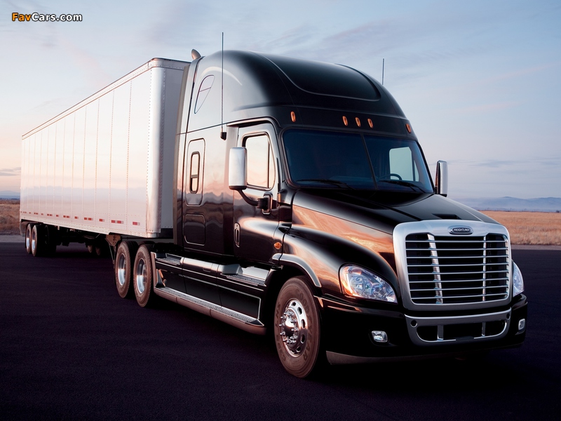 Freightliner Cascadia Raised Roof 2007 wallpapers (800 x 600)