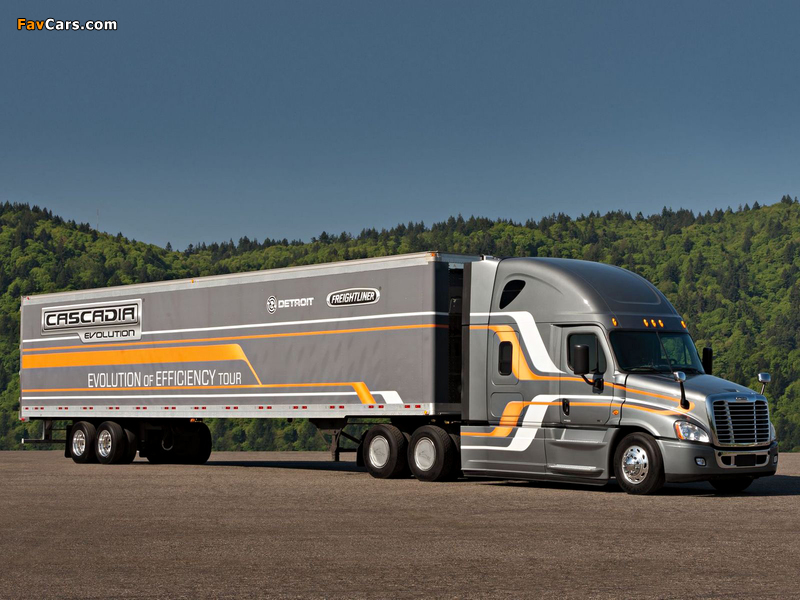 Freightliner Cascadia Evolution 2012 photos (800 x 600)