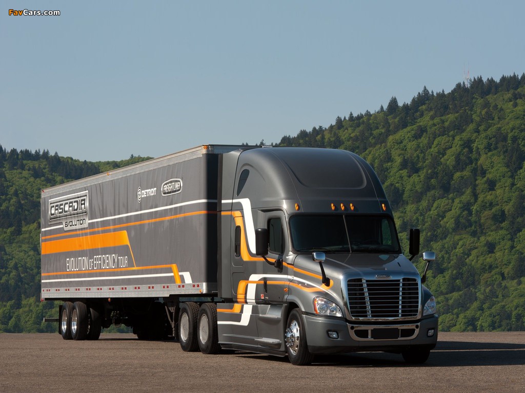 Freightliner Cascadia Evolution 2012 pictures (1024 x 768)