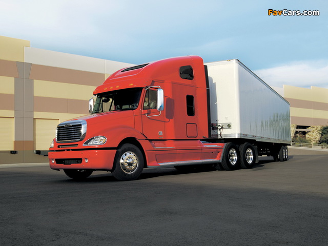 Freightliner Columbia Raised Roof 2000 images (640 x 480)