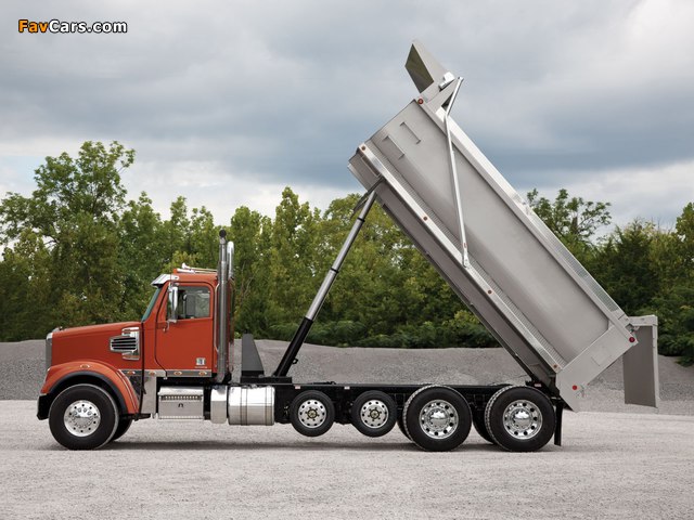 Pictures of Freightliner Coronado SD Dump Truck 2009 (640 x 480)