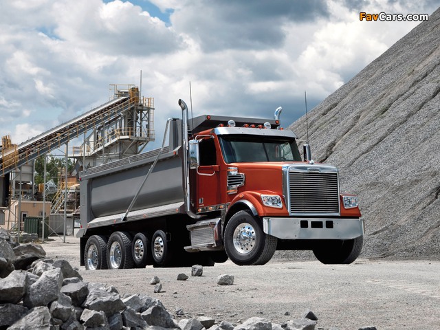 Pictures of Freightliner Coronado SD Dump Truck 2009 (640 x 480)