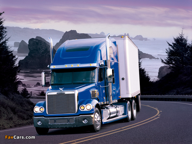 Freightliner Coronado Raised Roof 2002–09 wallpapers (640 x 480)