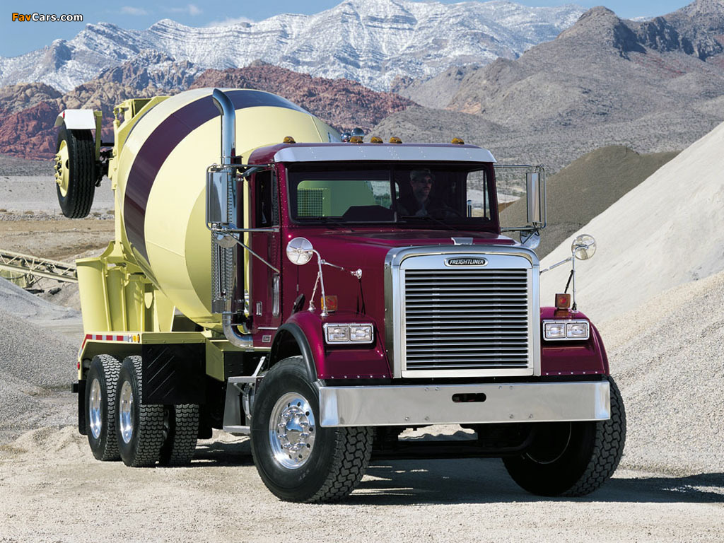 Freightliner FLD 120 SD Mixer 2003 wallpapers (1024 x 768)