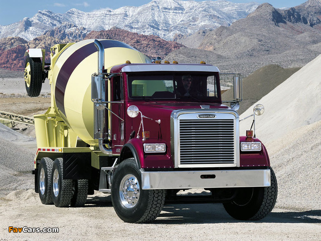 Freightliner FLD 120 SD Mixer 2003 wallpapers (640 x 480)