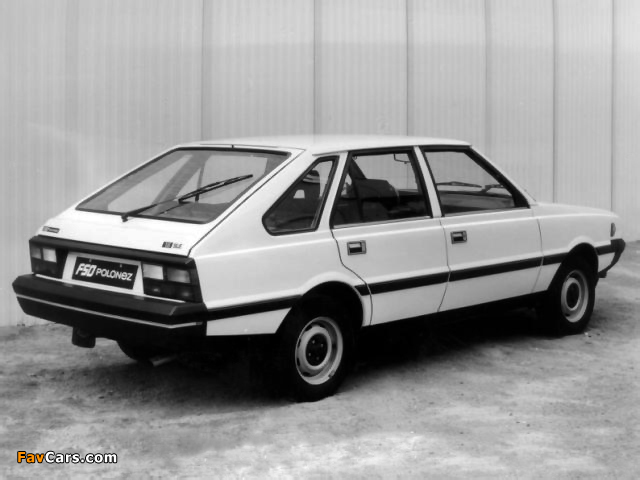 FSO Polonez 1986–91 photos (640 x 480)