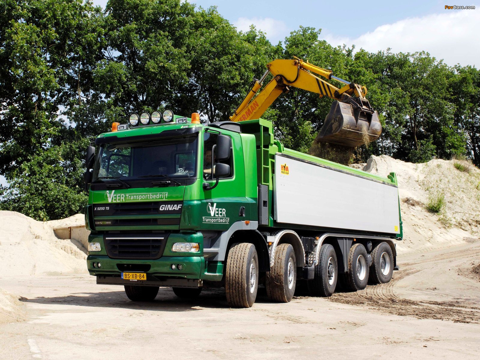 Pictures of GINAF X5250 TS Tipper (1600 x 1200)