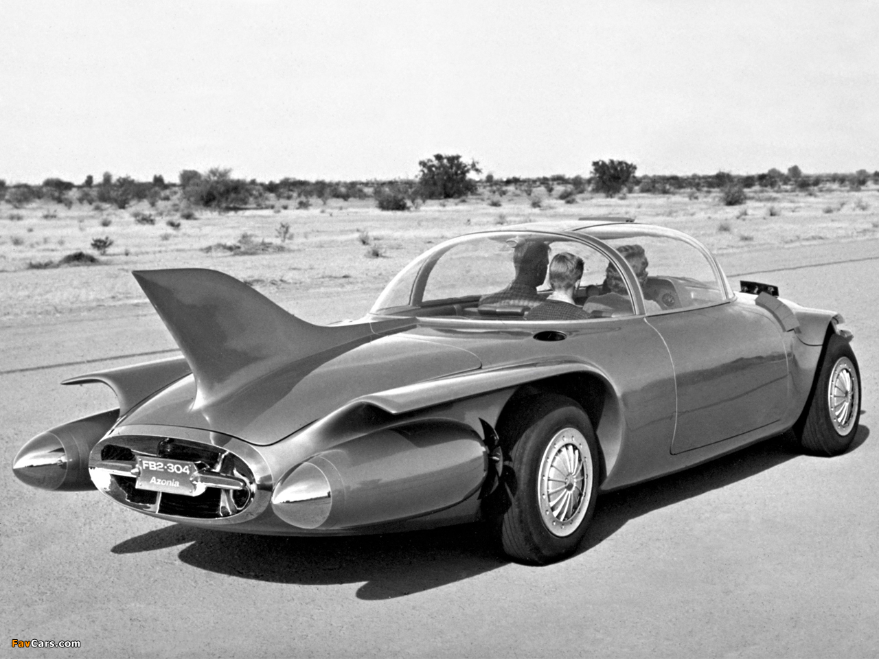 Images of GM Firebird II Concept Car 1956 (1280 x 960)